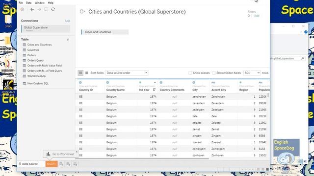 TABLEAU Reading Access Query смотреть онлайн