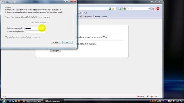 Set Firefox Profile Password смотреть онлайн