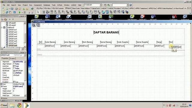 (TUTORIAL) Membuat Report Dengan Quick Report Pada Delphi 7 (Bagian I) смотреть онлайн