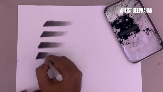 How to use Charcoal Pencil | For Beginners | Step by Step смотреть онлайн