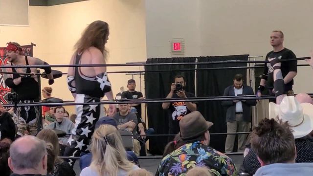 Derek Wayne & Pav Novak w/ Eric Johnson vs. Violent Love (Andrew Loveless & Edward James) Pt. 1 HWF смотреть онлайн