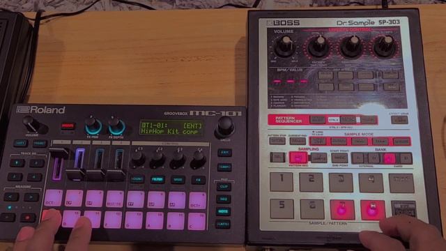 Creating Beats with Boss SP303 and Cassette Tape Samples смотреть онлайн