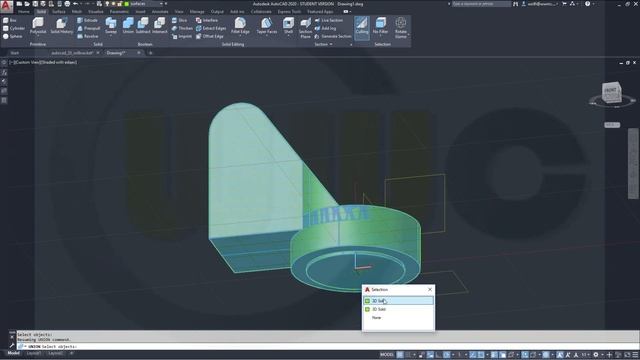8.4 Rollenhaltewinkel - Roll Bracket - Autocad 2020 Training - Part Design смотреть онлайн