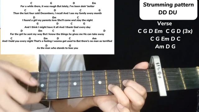 Benson Boone - Beautiful Things GUITAR TUTORIAL (EASY CHORDS) смотреть онлайн