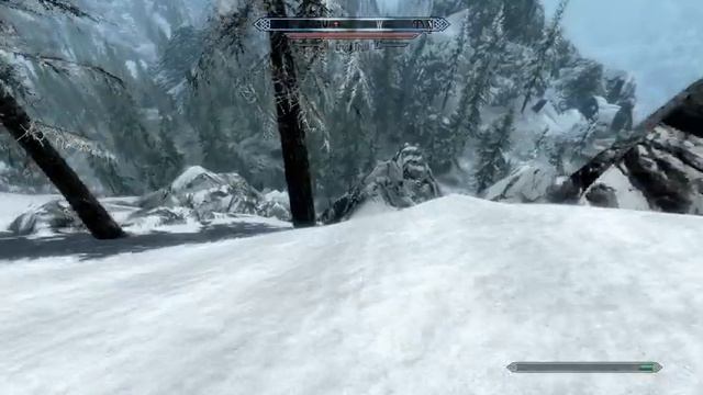 Skyrim, Fun with unrelenting force смотреть онлайн