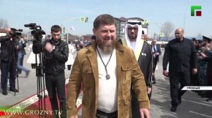 Улица Индустриальная В Грозном названа в честь шейха Мухаммада бин Зайеда Аль Нахайана
