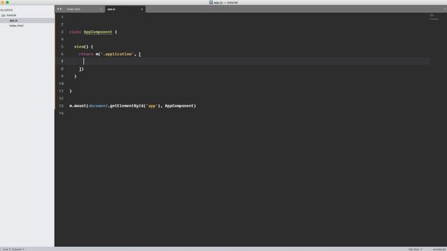 MithrilJS Counter (using classes) смотреть онлайн