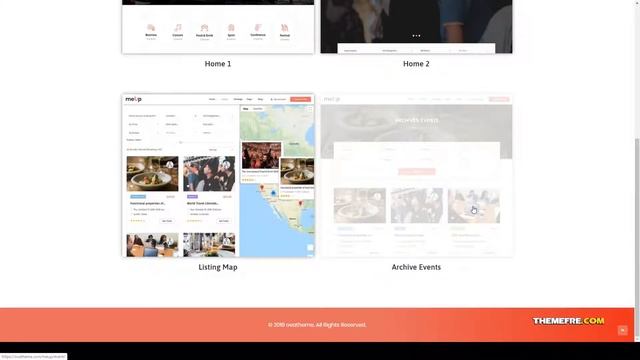 Meup - Marketplace Events WordPress Theme concert conference Website Builder смотреть онлайн