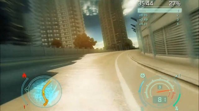 Need for Speed Undercover Gameplay Nvidia gt 220 смотреть онлайн