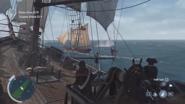 Assassin's Creed 3 - Privateer Mission 'The Sea Wolves' Walkthrough [HD] смотреть онлайн