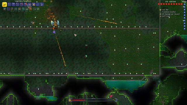 Terraria Master mode No-Hit Summoner - Queen Bee смотреть онлайн