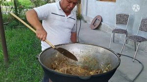 Туй кабоб ( кебаб ) Самарканд от Талат ошпаз !  на 50 человек.Tuy kabob ( kebab )Samarkand.