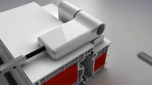 Монтаж петли JOCKER (джокер) для ПВХ-дверей