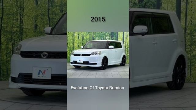 Evolution Of Toyota Rumion (2007-2023) #viral смотреть онлайн