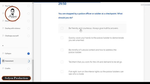 UNDSS Certification BSAFE - English - Certification From United Nations