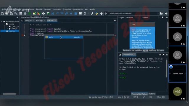 Benito Samuel López Razo Introducción a la api de telegram para la creación de chatbot basado en py смотреть онлайн