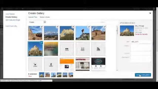 Create a photo gallery in WordPress смотреть онлайн