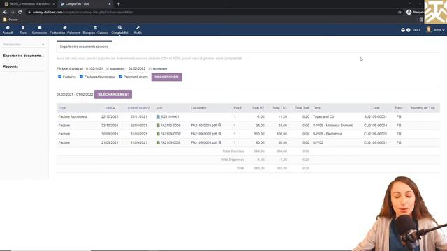 S4V16 - La comptabilité "simplifié" - Dolibarr смотреть онлайн
