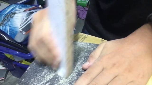 Сделал нож танто из фанеры, шаблон от автора @CHEEZBURGERR смотреть онлайн