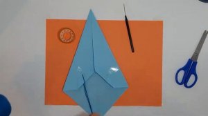 Воздушный змей из бумаги своими руками. DIY поделка