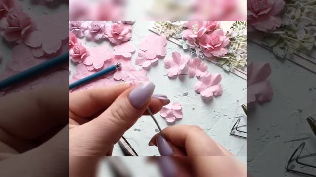 Мастер-класс розы из ткани для скрапбукинга смотреть онлайн