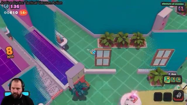 Indie Sunday: Justice Sucks Tactical Vacuum Action смотреть онлайн
