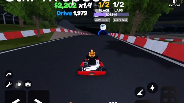 The new go kart is OP (drive world) смотреть онлайн