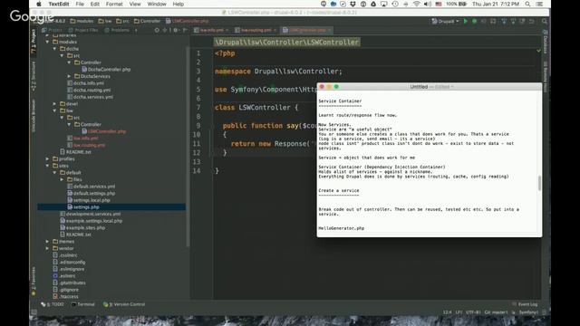 Drupal 8 module development 101 смотреть онлайн
