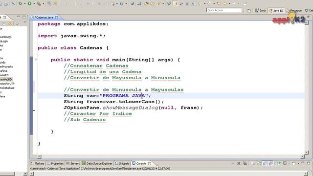 Métodos de la Clase String en Java | Tutorial de Java #9 смотреть онлайн