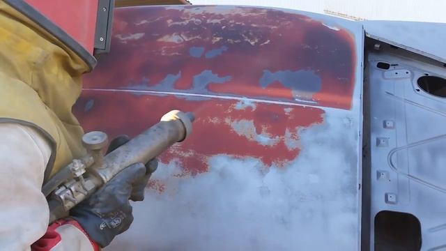 #Пескоструйная очистка кузова Buick Riviera смотреть онлайн