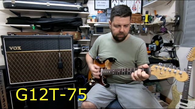 Vox AC30 C2 - Review (Celestion Greenback, V30 & G12T-75) смотреть онлайн