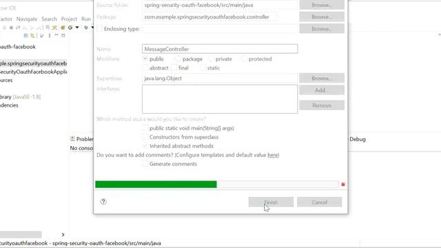 Spring Security Using Facebook Authorization смотреть онлайн