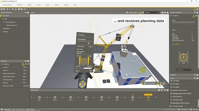 Liebherr - Crane Planner - Virtual Reality смотреть онлайн