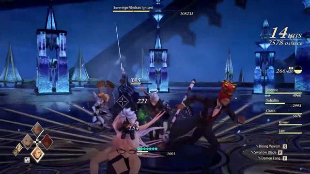 Tales of Arise - Boss Fight - Lord Vholran Igniseri [Hard Mode] смотреть онлайн