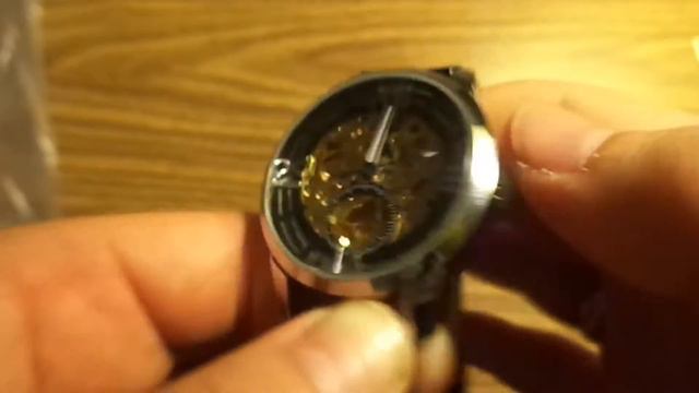 Посылка из Китая #87 (Aliexpress) часы Winner Steel Case 4 смотреть онлайн