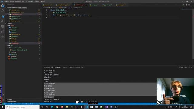 Python: Juego de cartas #2 смотреть онлайн