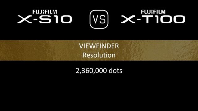 Fujifilm X-S10 vs. Fujifilm X-T100: A Comparison of Specifications смотреть онлайн