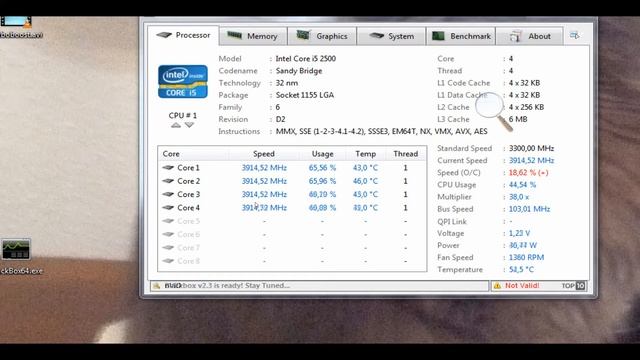 OC a un i5 2500 (no k), placa ASUS P8Z68-V смотреть онлайн