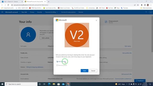 Add/Change profile picture in outlook email (2022) | outlook.com смотреть онлайн