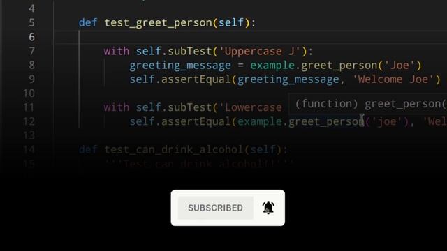 2/3 Unit Testing in Python: Subtests and setUp & tearDown unittest Methods смотреть онлайн