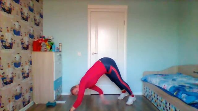 Мощная тренировка ДОМА на руки,плечи,спину! смотреть онлайн