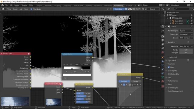 How to use the Compositor in Blender 2.8 | Blender 2.81 Compositor for Post Processing смотреть онлайн