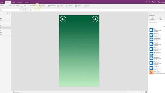 Power BI Tile in PowerApps смотреть онлайн