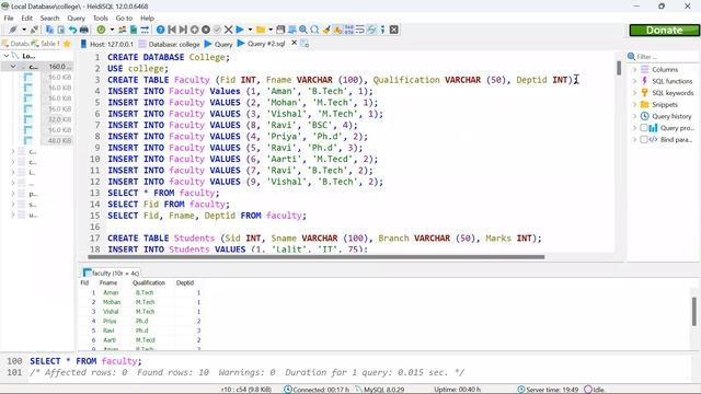 Database Testing | MY SQL | SQL | Relational Databases | Workbench смотреть онлайн