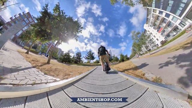 Exploring Västra Hamnen (Malmö, Sweden) on electric unicycles - Gotway Nikola Plus & Gotway Tesla смотреть онлайн