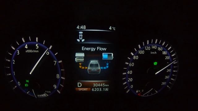 Infinity Q50 3.5 Hybrid - Przyspieszenie od 0 do 252 km/h смотреть онлайн