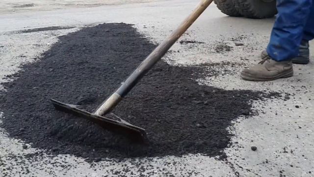 Ямочный ремонт. Как это делается в Хабаровске. смотреть онлайн