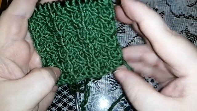 Вяжем спицами//Очень красивый узор//Пятничный узор смотреть онлайн