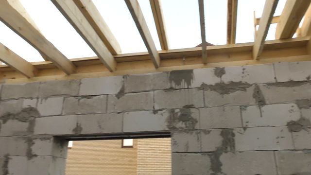 Крепление мауэрлата к газобетону без армопояса! Часть 2