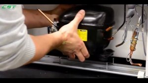 Установка компрессора в холодильник и морозильную камеру - Замена компрессора своими руками